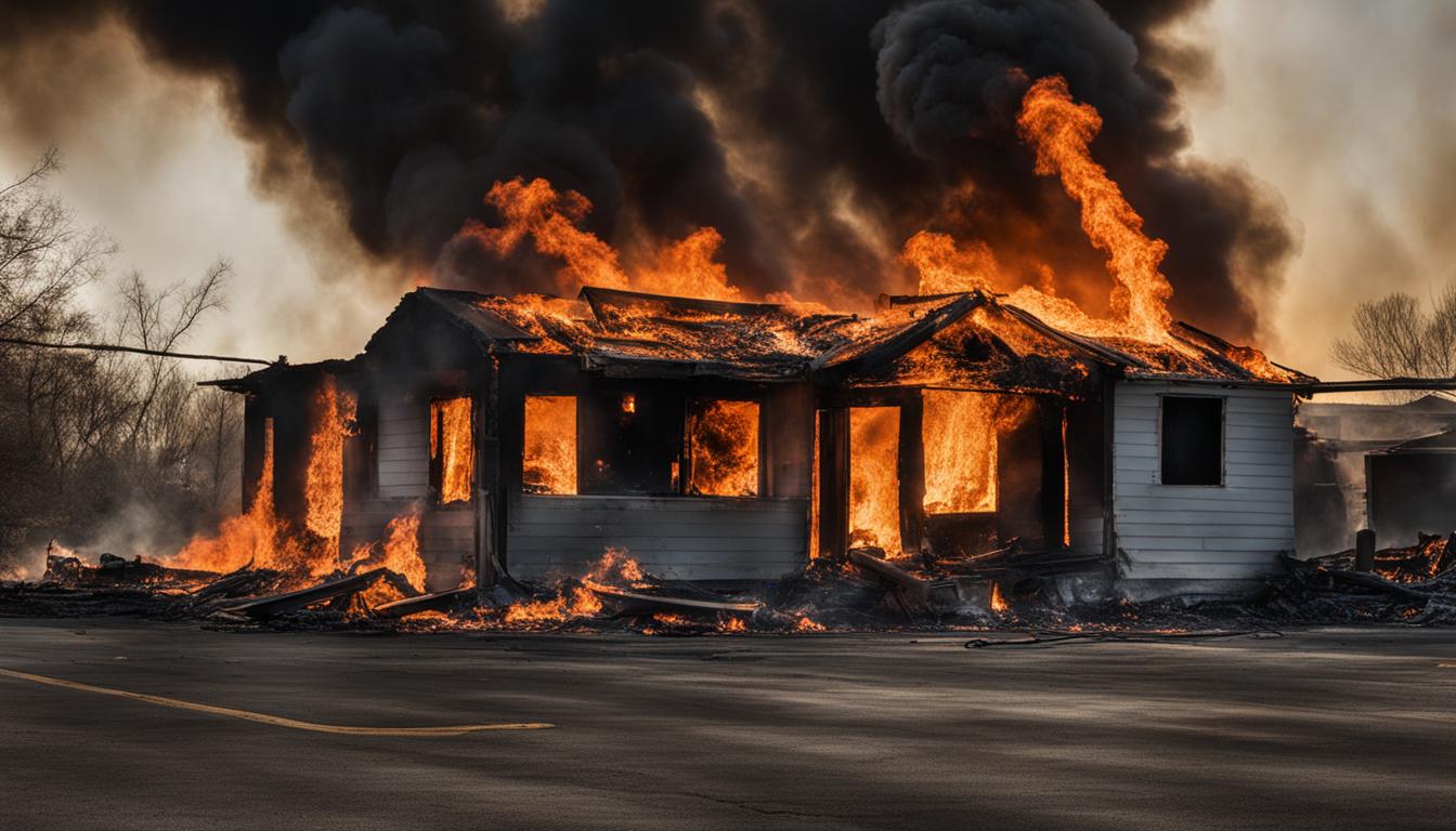 is fire damage toxic