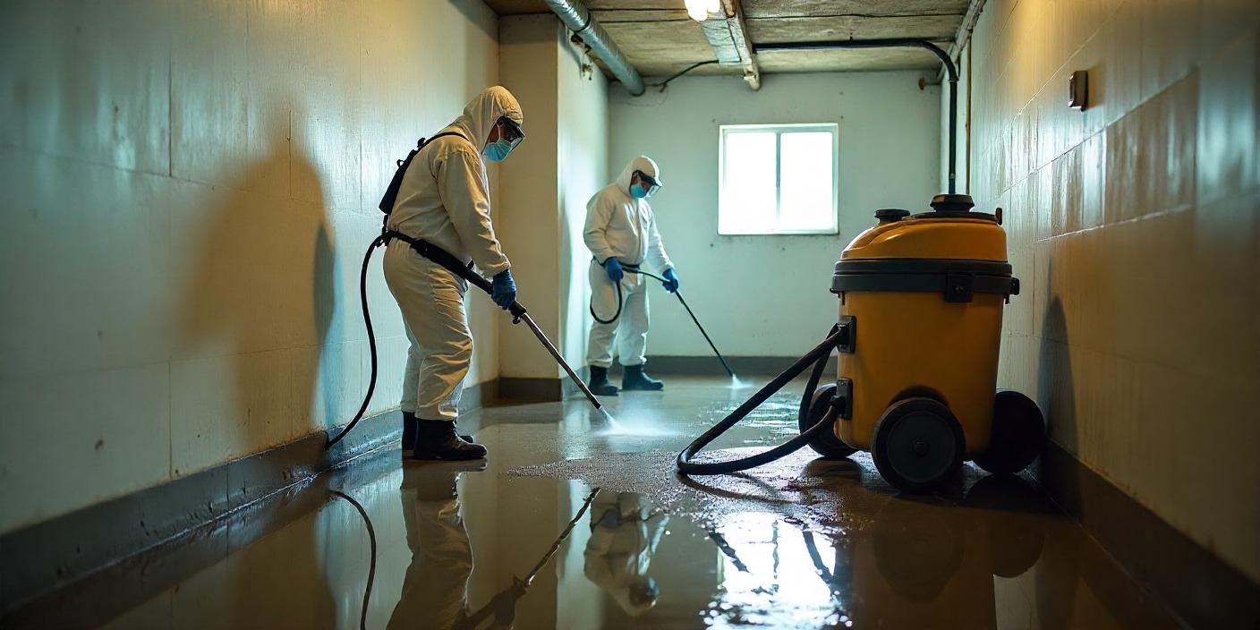 Sewage Backup Cleanup